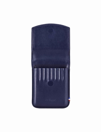 S.T. Dupont Blue Cigar Case