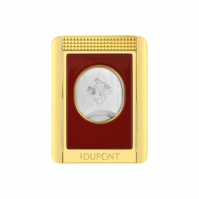 S.T. Dupont Romeo y Julieta cigar cutter & stand burgundy