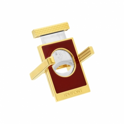 S.T. Dupont Romeo y Julieta cigar cutter & stand burgundy