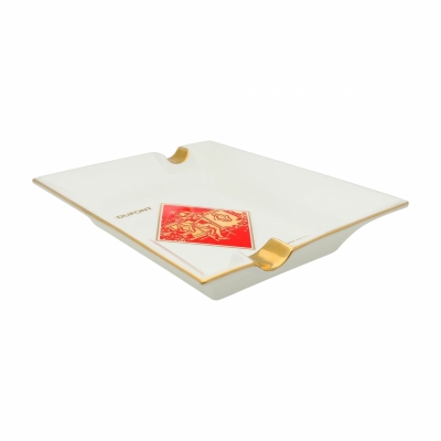 S.T. Dupont Romeo y Julieta porcelain ashtray white popielnica