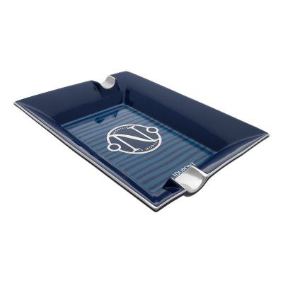 S.T. Dupont 20'000 Leagues Under The Seas blue gulf stream porcelain ashtray popielnica