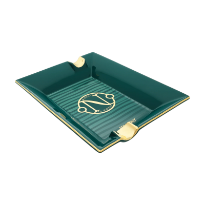 S.T. Dupont 20'000 Leagues Under The Seas green pacific porcelain ashtray popielnica