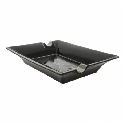 S.T. Dupont Ashtray Porcelain Fire X black