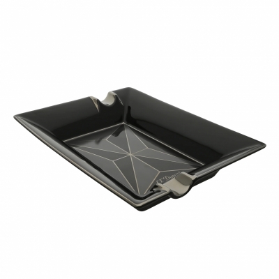 S.T. Dupont Ashtray Porcelain Fire X black