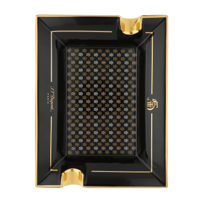 S.T. Dupont Ashtray Porcelain Trinidad black