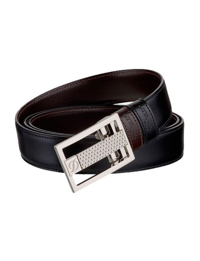 S.T. Dupont Line D reversible belt black/brown