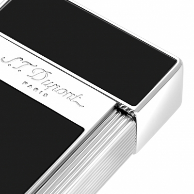 S.T. Dupont Biggy Lacquered lighter Silver