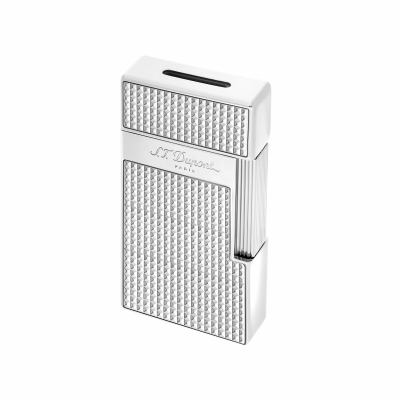S.T. Dupont Biggy Diamond head Lighter Silver