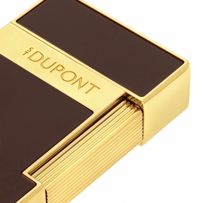 S.T. Dupont Biggy Lacquered Lighter  Padron  Brown