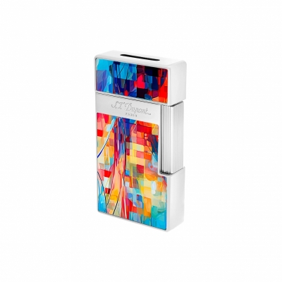 S.T. Dupont  Biggy Lacquered lighter  Graff'ty  Multicolor REF: 025024 