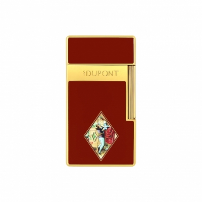 S.T. Dupont Biggy Romeo y Julieta lacquered lighter burgundy 
