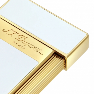 S.T. Dupont Slimmy Golden White