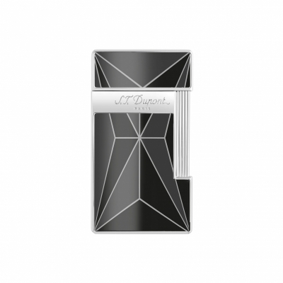 S.T. Dupont Slimmy Lacquered lighter Fire X Black