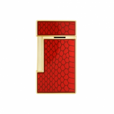 S.T. Dupont Slimmy Lacquered lighter  Red