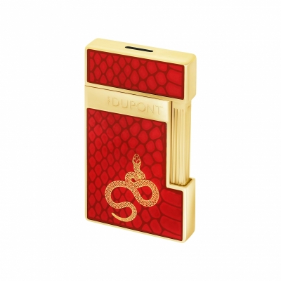 S.T. Dupont Slimmy Lacquered lighter  Red