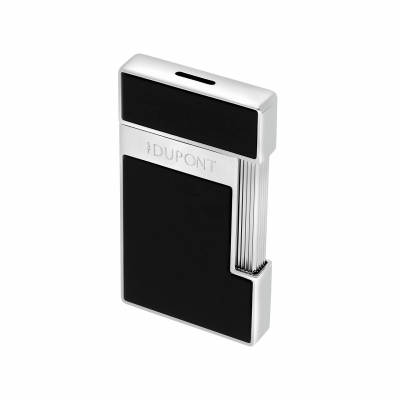 S.T. Dupont Slimmy Chrome Shiny Black Lacquer