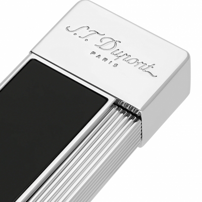 S.T. Dupont Twiggy Chrome Indigo Black