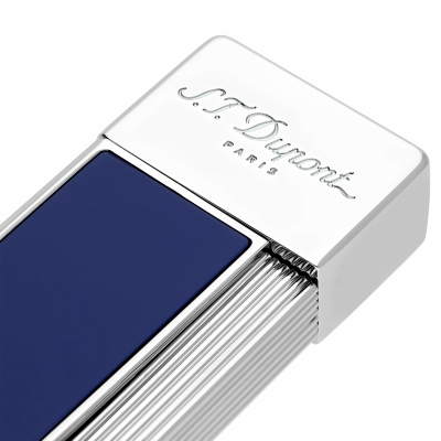 S.T. Dupont Twiggy Chrome Indigo Blue