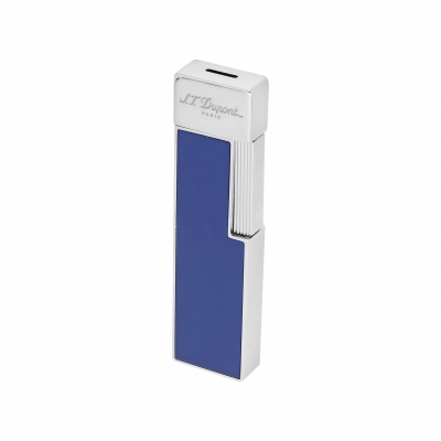 S.T. Dupont Twiggy Chrome Indigo Blue