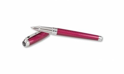 S.T. Dupont Line D rollerball large dark pink