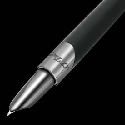 S.T Dupont Defin Millennium Black & Gun metal Fountain Pen