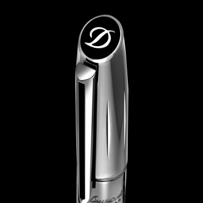 S.T Dupont Defin Millennium Black & Gun metal Fountain Pen
