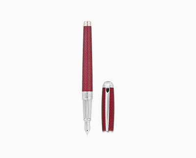 S.T. Dupont Line D fountain pen large dark pink