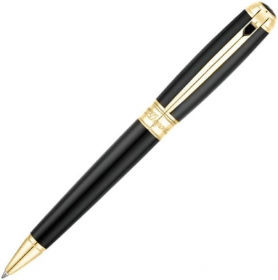 S.T. Dupont Line D ballpoint black & gold