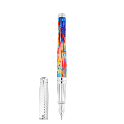 S.T. Dupont Line D Eternity Graff'ty foutain pen large