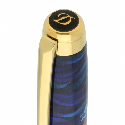 S.T. Dupont Line D Eternity Rollerball Pen Large Koi Fish