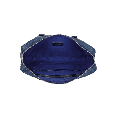 S.T. Dupont Line D dark blue leather document holder