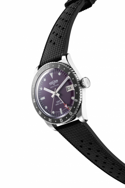 Vulcain Skindiver GMT - Purple
