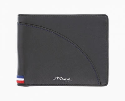 D�FI MILLENNIUM BLACK WALLET-6-CREDIT CARD SLOTS