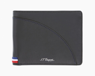 D�fi Millennium black wallet-8-credit card slots