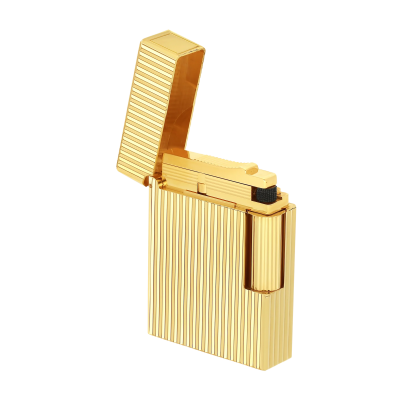 S.T. Dupont Ligne 1 guilloche gold zapalniczka