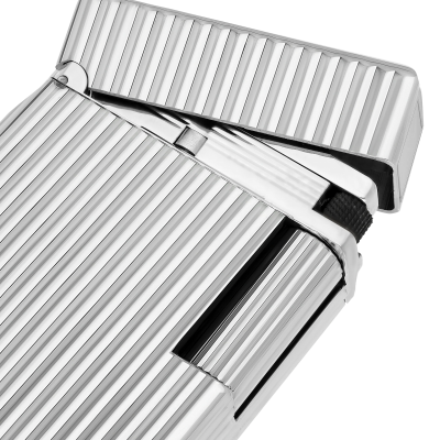 S.T. Dupont Ligne 1 guilloche silver zapalniczka