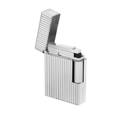 S.T. Dupont Ligne 1 guilloche silver zapalniczka