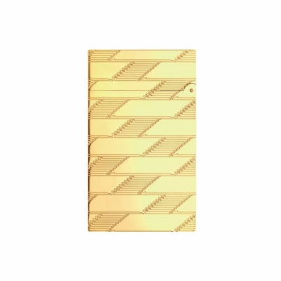 S.T. Dupont Ligne 2 guilloche monogram 1872 gold zapalniczka