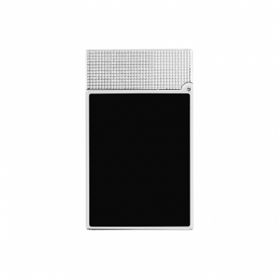 S.T. Dupont Ligne 2 Micro Diamond head lighter Silver