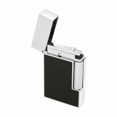 S.T. Dupont Ligne 2 Micro Diamond head lighter Silver