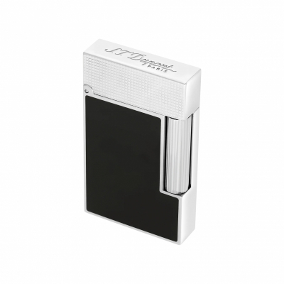 S.T. Dupont Ligne 2 Micro Diamond head lighter Silver