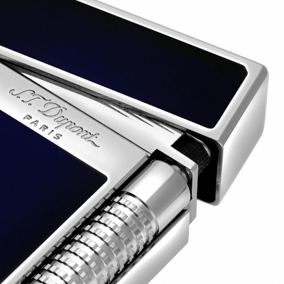 S.T. Dupont Le Grand Dupont natural lacquer blue zapalniczka