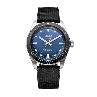Vulcain Skindiver Nautique - Blue with White Lum