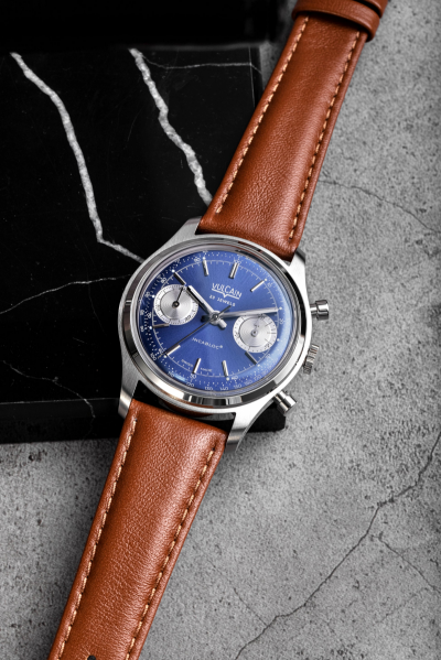 Vulcain Chronograph 70's - Blue