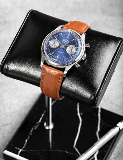 Vulcain Chronograph 70's - Blue