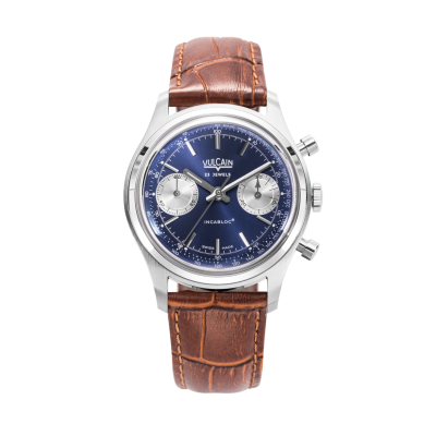 Vulcain Chronograph 70's - Blue