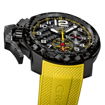 Graham CHRONOFIGHTER SUPERLIGHT CARBON (YELLOW) 