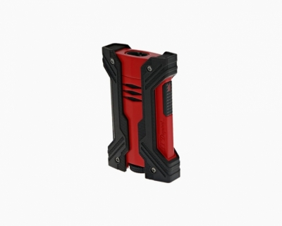S.T. Dupont D�fi Xxtrême mat black and red lighter ref: 021601