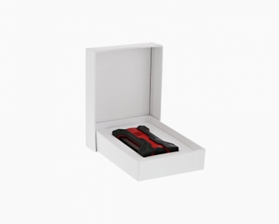 S.T. Dupont D�fi Xxtrême mat black and red lighter ref: 021601