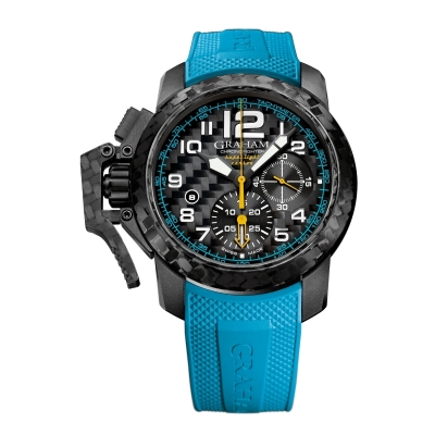 Graham CHRONOFIGHTER SUPERLIGHT CARBON (BLUE)